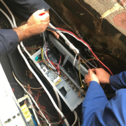 Installation de compteurs d'électricité pour un suivi précis de la consommation Le Port